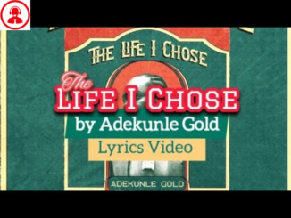 The Life I Chose Lyrics By Adekunle Gold